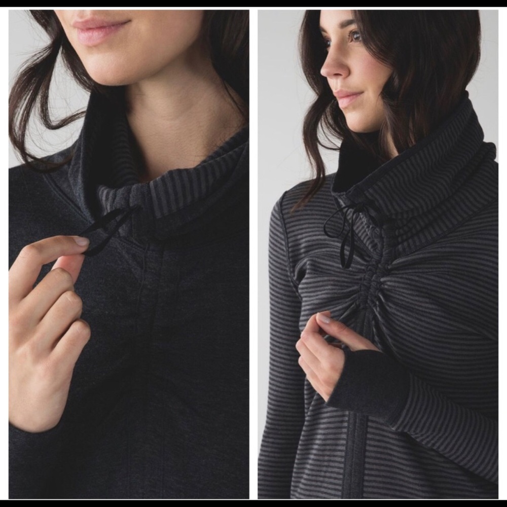 Lululemon in a cinch long sleeve sweatshirt